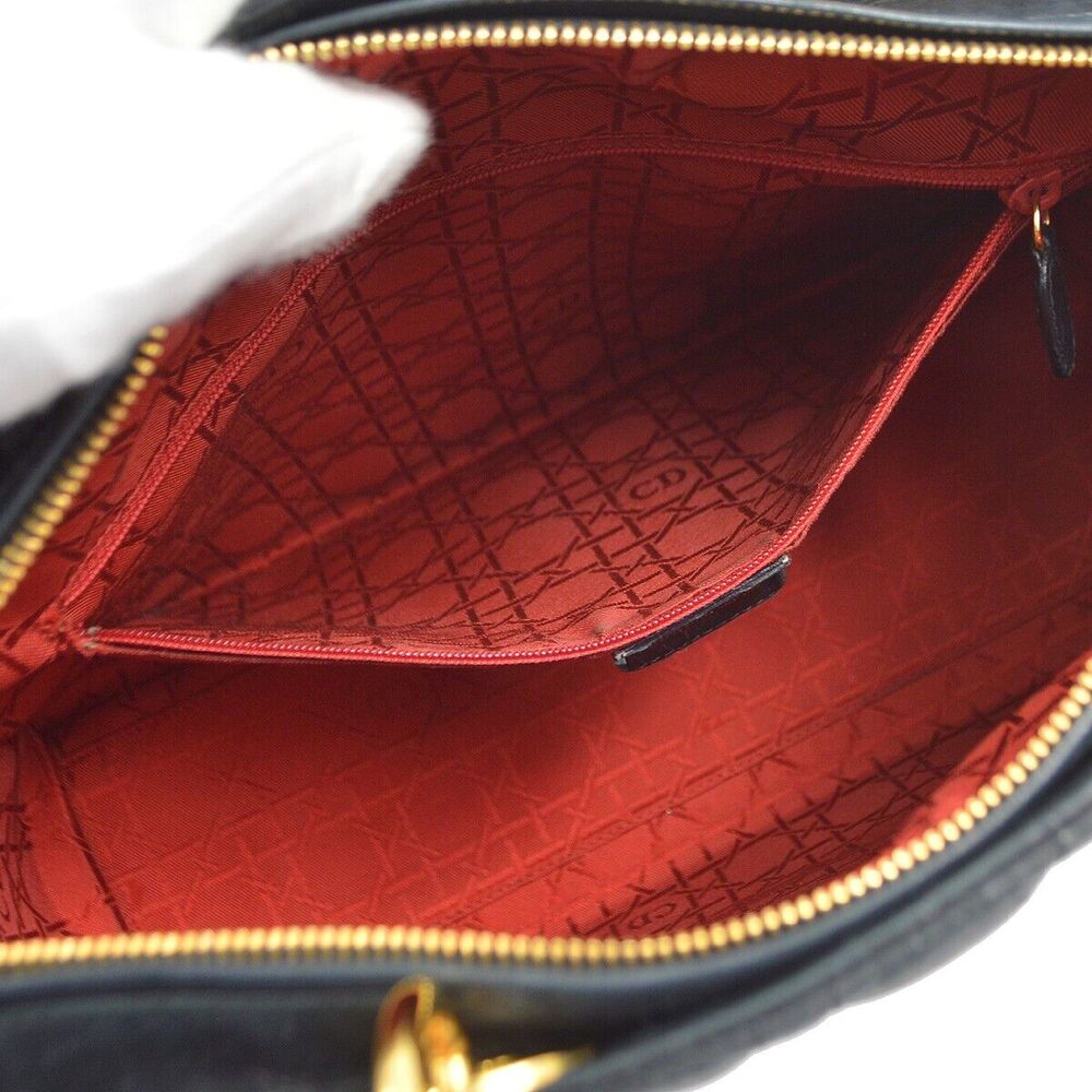 Christian Dior Black Lambskin Lady #126961D18B - Picture 8 of 10